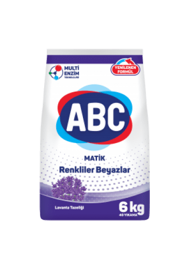 ABC Toz Deterjan Lavanta Tazeliği 6 kg