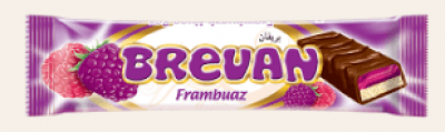 Akay Brevan Fruit Frambuazlı Nuga Bar 22 Gr