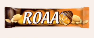 Akay Roaa Kokolin Kaplı Karamel Dolgulu Nuga Bar 20 Gr