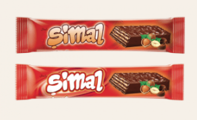 Akay Şimal Compound Chocolate Coated Wafer with Hazelnut Cream 15 Gr