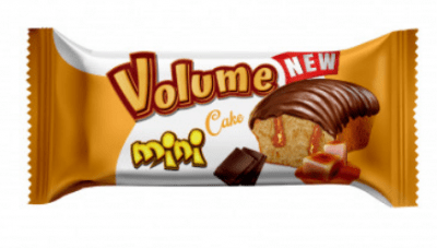 Alyan Volume Mini Kakao Kaplı Karamel Soslu Kek 20 Gr