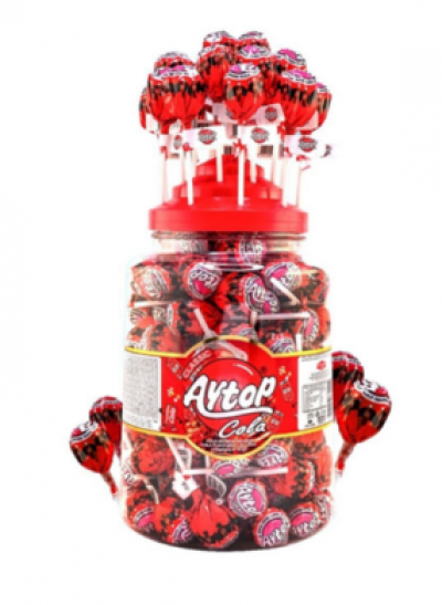 Aytop Kola Aromalı Lolipop 16 Gr 120 Adet