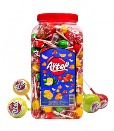 Aytop Meyve Aromalı Klasik Lolipop 16 Gr 120 Adet