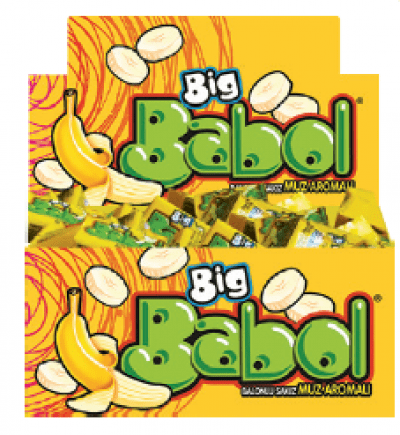 Big Babol Mono Banana Gum  4.2 gr