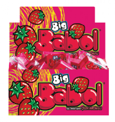 Big Babol Mono Çilekli Sakız 4.2 gr