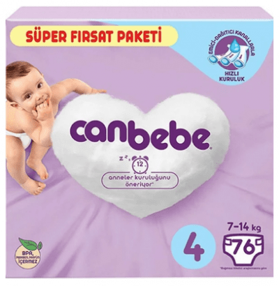 Canbebe Süper Fırsat Paketi No 4 76 adet