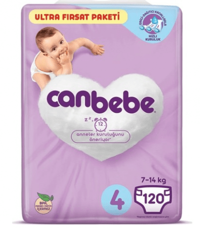 Canbebe Ultra Fırsat Paketi No 4 120 adet