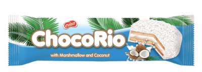 Chocorio Beyaz Çikkolata Kaplamalı Hindistan Cevizli Marshmellow Bisküvi 49 Gr