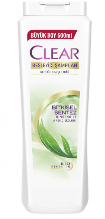 Clear Bitkisel Sentez Şampuan 600 ml