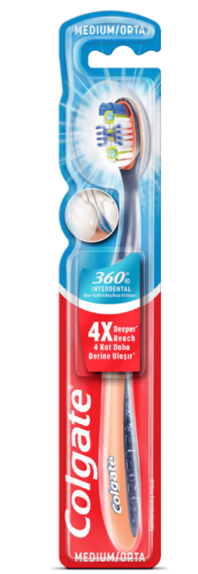 Colgate 360 ​​Interdental Toothbrush  1 pcs