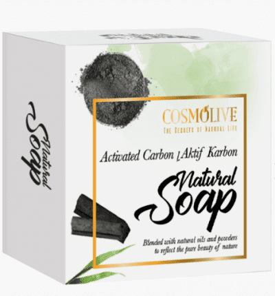 Cosmolive Natural Soap Activated Carbon 125 Gr
