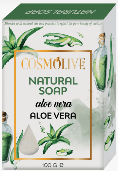 Cosmolıve Doğal Sabun Aloe Vera 100 Gr