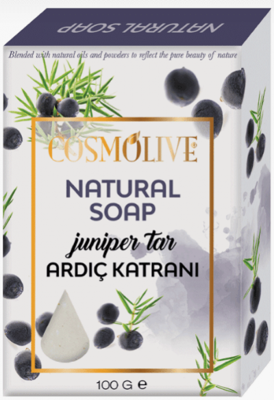 Cosmolive Natural Soap Juniper Tar 100 Gr