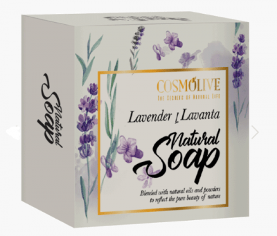 Cosmolıve Doğal Sabun Lavanta 125 Gr