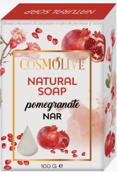 Cosmolıve Doğal Sabun Nar 100 Gr