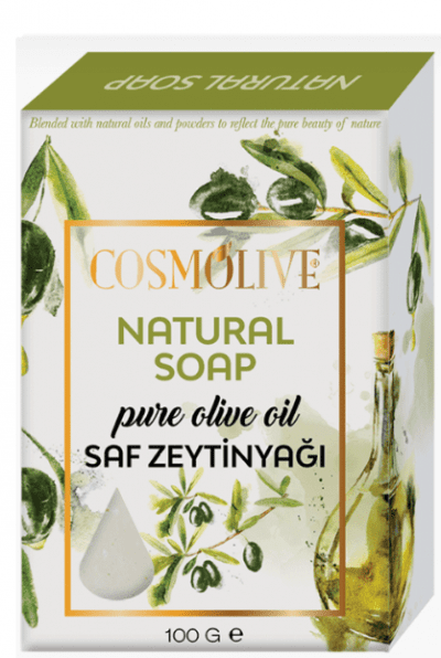 Cosmolıve Doğal Sabun Saf Zeytinyağı 100 Gr