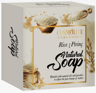 Cosmolıve Doğal Sabun Pirinç 125 Gr