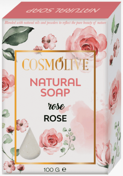 Cosmolive Natural Soap Rose 100 Gr
