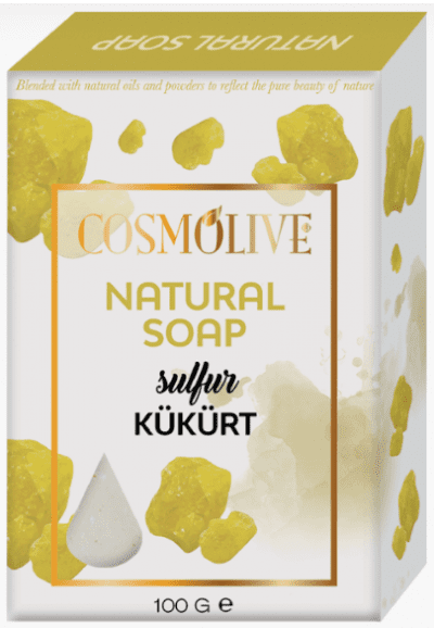 Cosmolive Natural Soap Sulfur 100 Gr