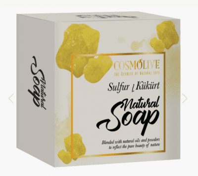 Cosmolıve Doğal Sabun Kükürt 125 Gr