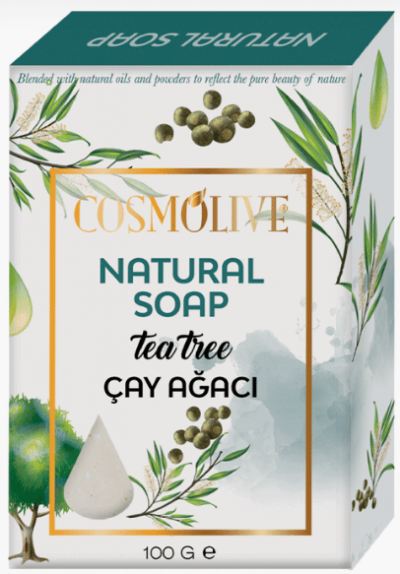 Cosmolıve Doğal Sabun Çay Ağacı 100 Gr