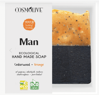 Cosmolıve Sabun El Yapımı Man 100 Gr