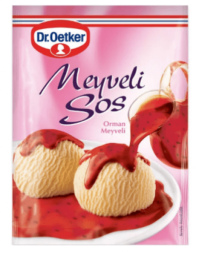 Dr.Oetker Meyveli Sos 80 gr
