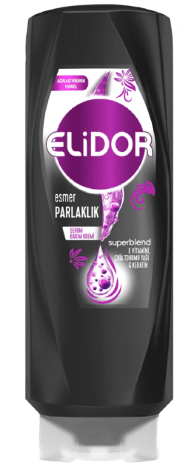 Elidor Esmer Parlaklık Serum Saç Bakım Kremi 500 ml