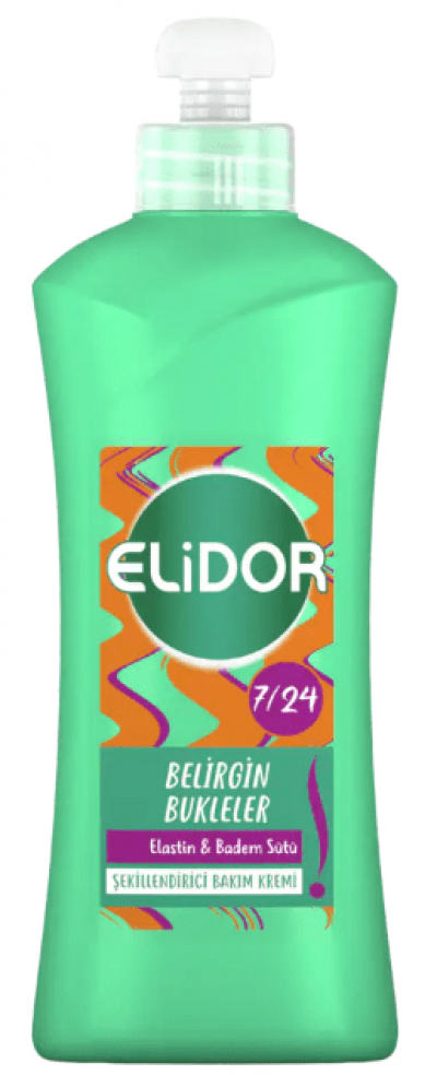 Elidor Belirgin Bukleler 7-24 Şekillendirici Saç Bakım Kremi 300 ml