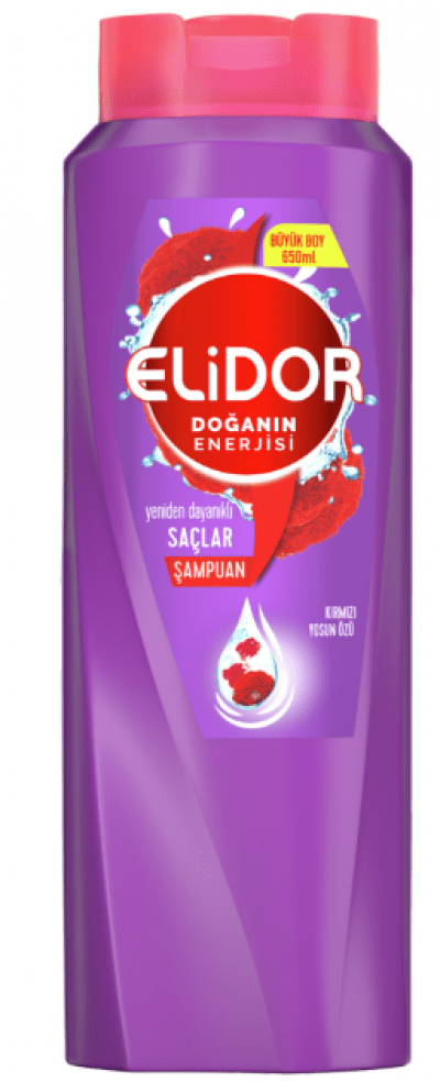 Elidor Red Algae Extract Shampoo  650 ml
