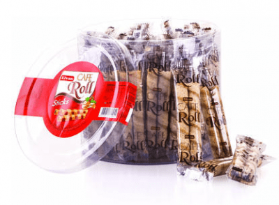 Elvan Cafe Roll Sticks Fındıklı Rulo Gofret 12 Gr
