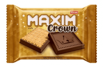 Elvan Maxim Crown Milk Compound Biscuits 15 Gr