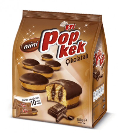 Eti Mini PopKek Çikolatalı 180 gr