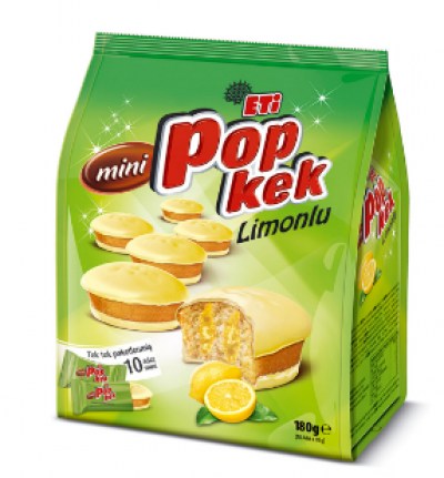 Eti Mini PopKek Limonlu 180 gr