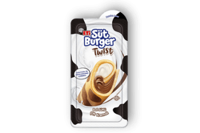 ETİ Süt Burger Twist Sütlü Kakaolu İkili Krema 48 gr