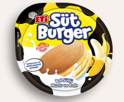 Eti Süt Burger Muzlu&Ballı 35 gr