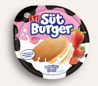 Eti Süt Burger Çilekli 35 gr