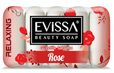 Evissa Güzellik Sabunu Gül 5x55 GR