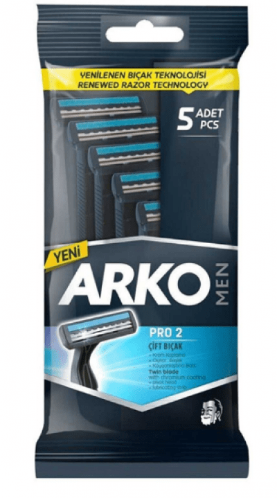 Arko Men Razor Pro 2 Pack of 5  1 pcs