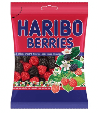 Haribo Berries 80 gr
