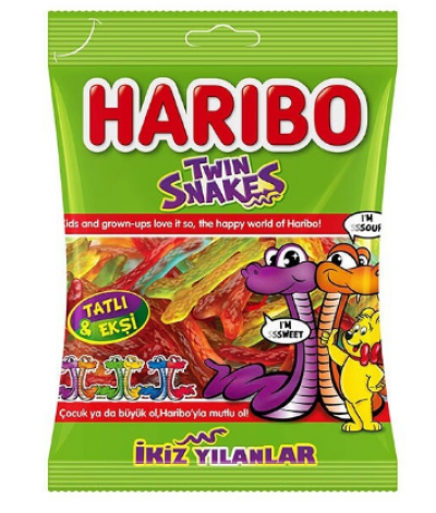 Haribo İkiz Yılanlar 80 gr