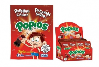 Hleks Popios Kola Aromalı Patlayan Şeker 4 Gr