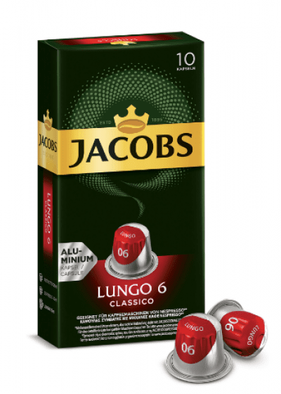 Jacobs Kapsül Lungo 6 Classico 52 gr