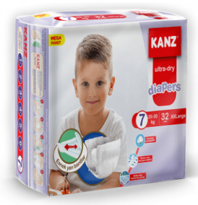 Kanz Diapers Mega Pack No 7 32 pcs