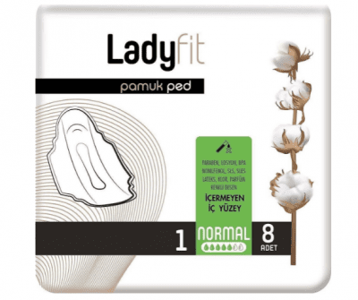 Ladyfit Pamuk Ped Normal No 1 8 Adet