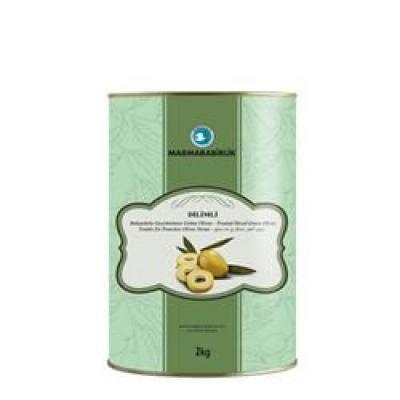 Marmarabirlik Dilimli Salamura Yeşil Zeytin Ebat : 2 kg