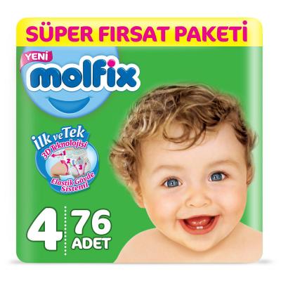 Molfix Fırsat Paketi No 4 76 adet