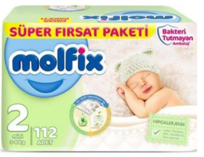 Molfix Süper Fırsat Paketi No 2 112 adet