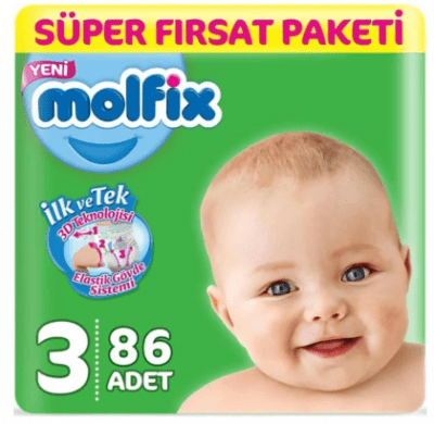 Molfix Super Opportunity Package No 3  86 pcs