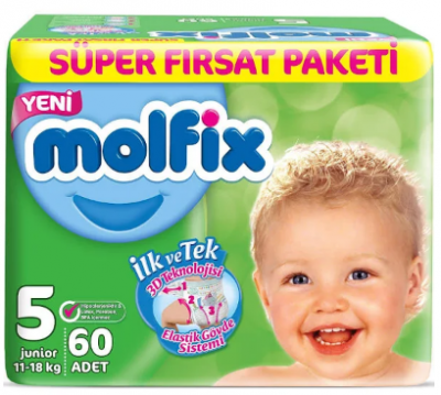 Molfix Süper Fırsat Paketi No 5 60 adet